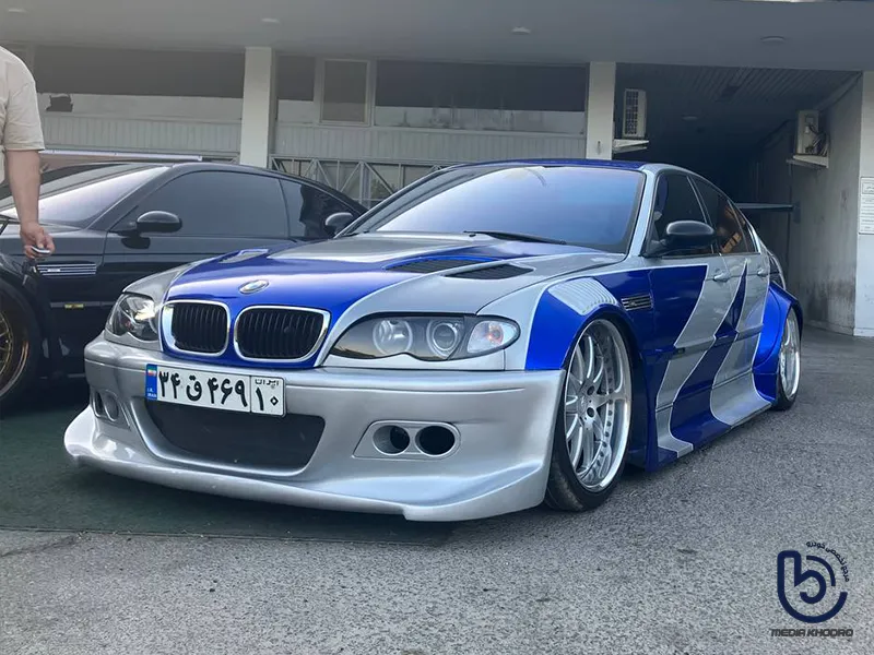 BMW E46 M3 GTR بازی most در wantedتهران