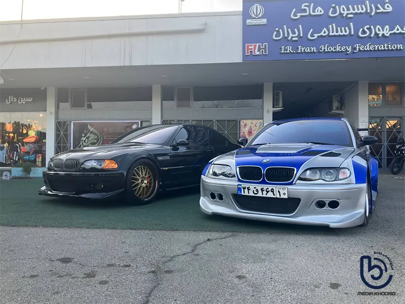 BMW E46 M3 GTR بازی most در wantedتهران