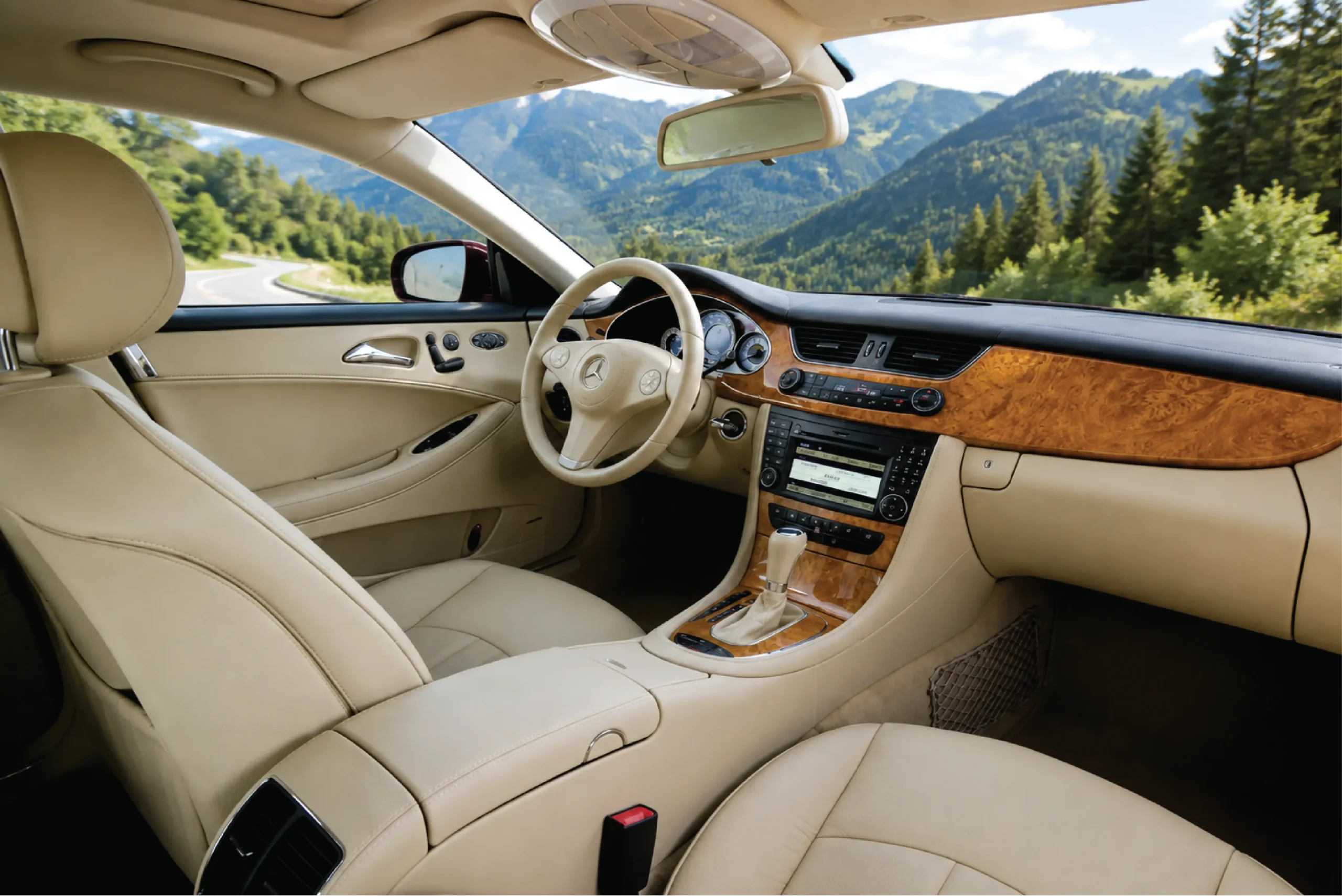 مرسدس بنز CLS350 فیس قدیم